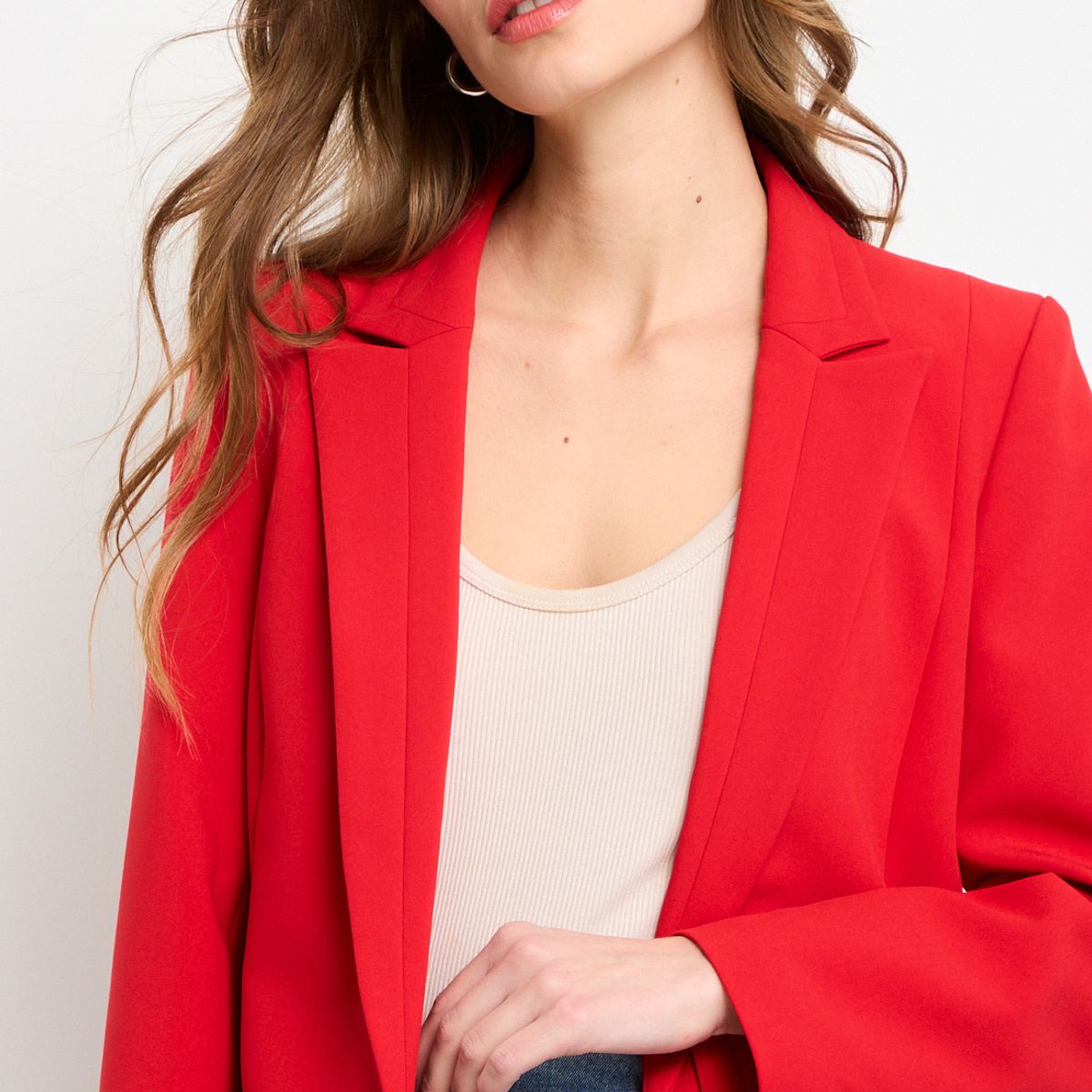 IO - Blazer Mujer Rojo IO