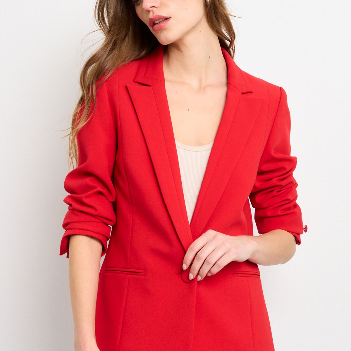IO - Blazer Mujer Rojo IO