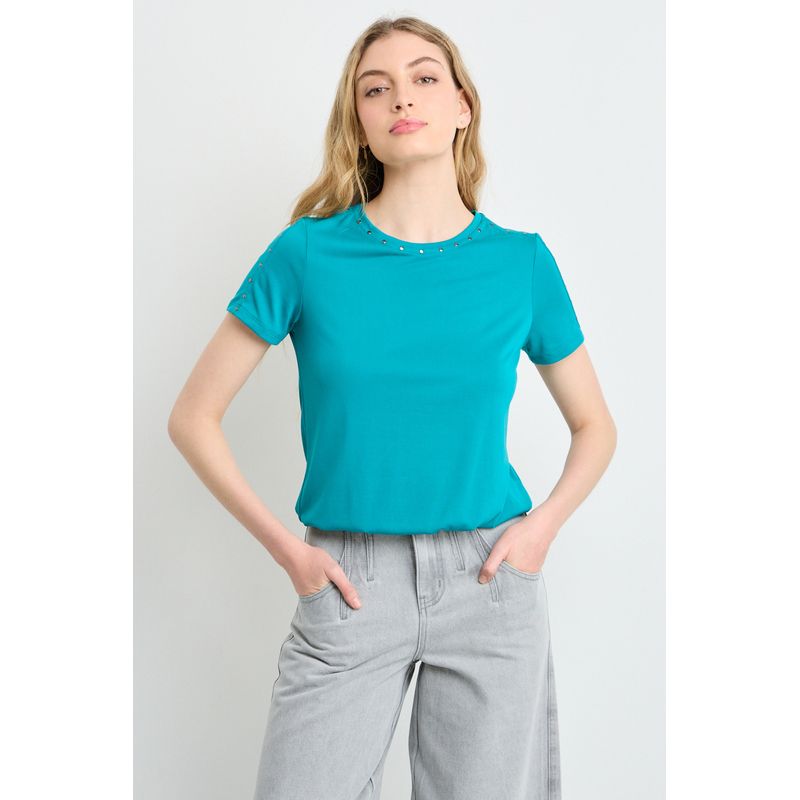 IO - Polera Manga Corta Mujer Calipso Io