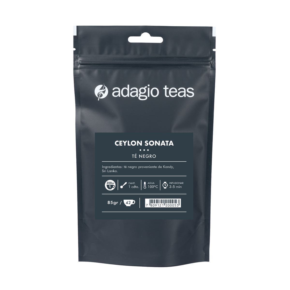 ADAGIO TEAS - Té Ceylon Sonata 85 grs - Negro