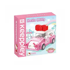 HELLO KITTY - Mini auto de Bloques de Construcción