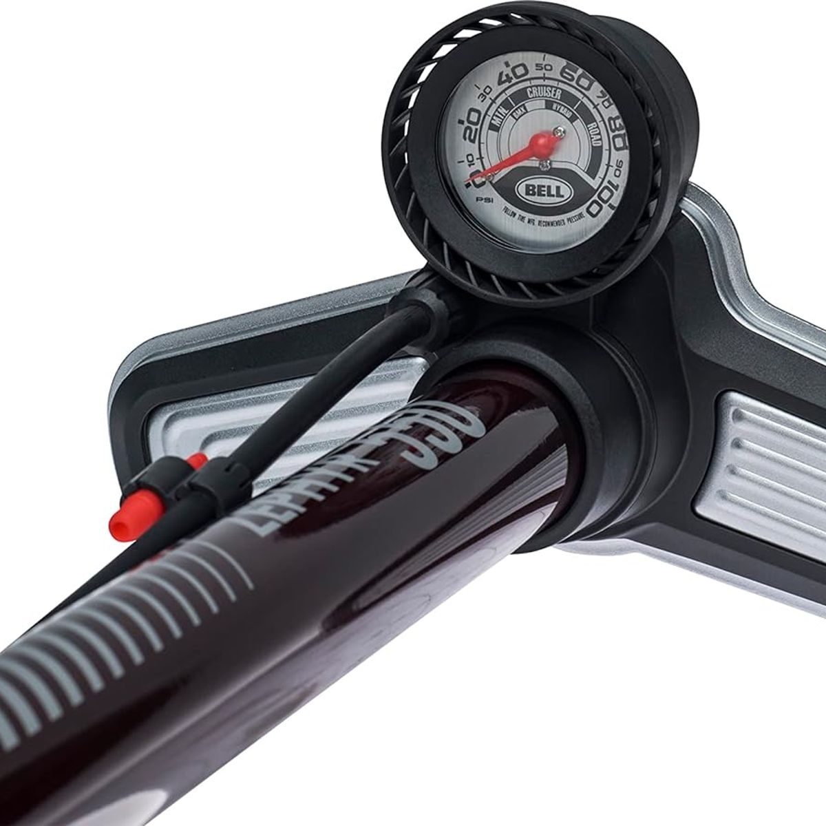 BELL - BOMBIN DE PIE CON MANOMETRO BELL ZEPHYR 550 CON MANOMETRO