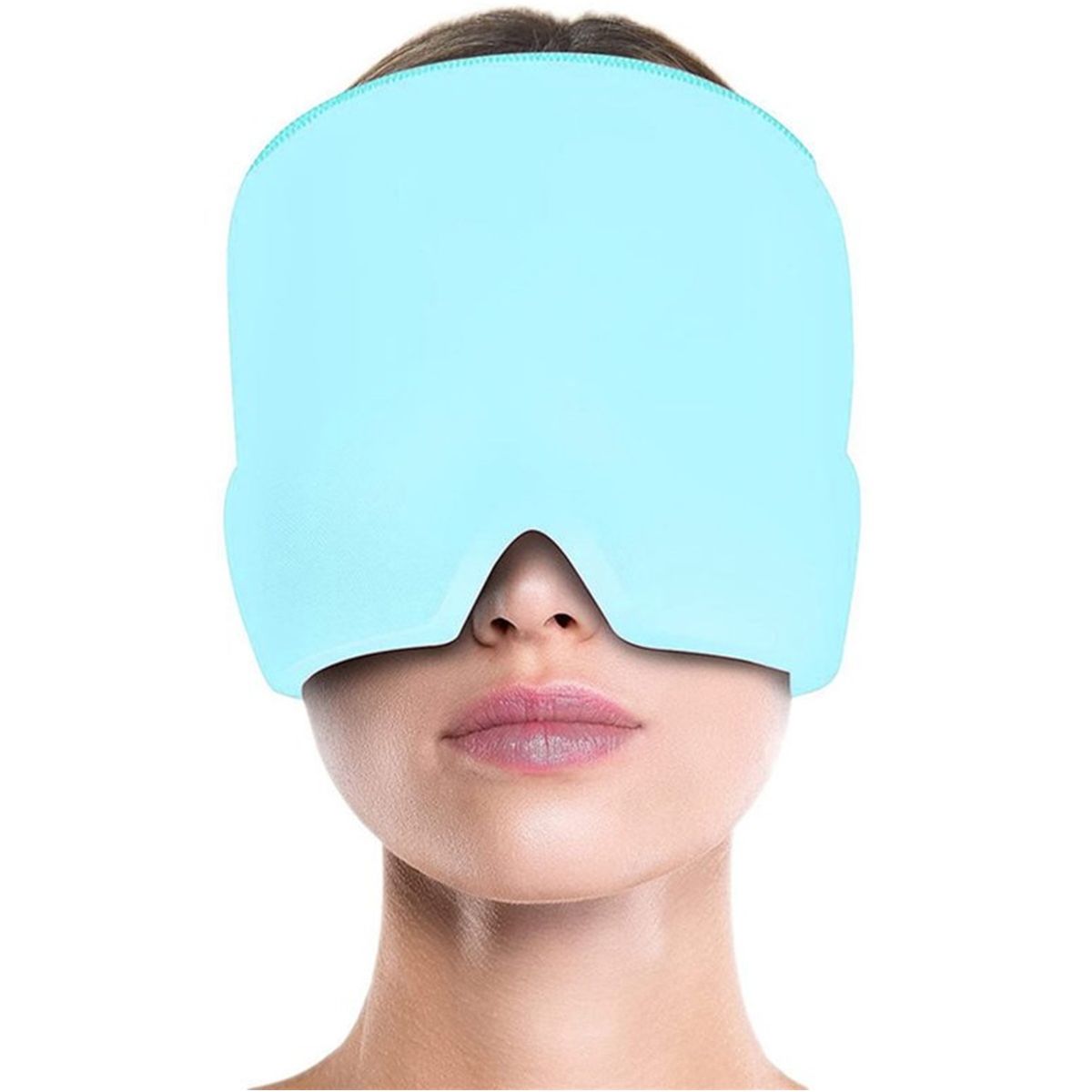 GENERICO - Gorro De Gel Alivio De Migraña Terapia De Frío O Calor Dolor