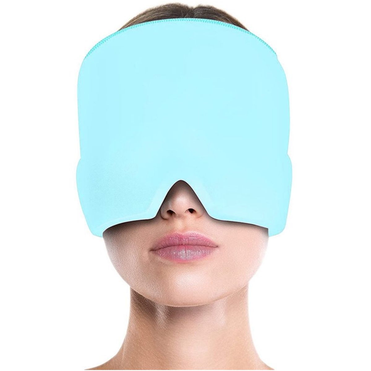 GENERICO - Gorro De Gel Alivio De Migraña Terapia De Frío O Calor Dolor