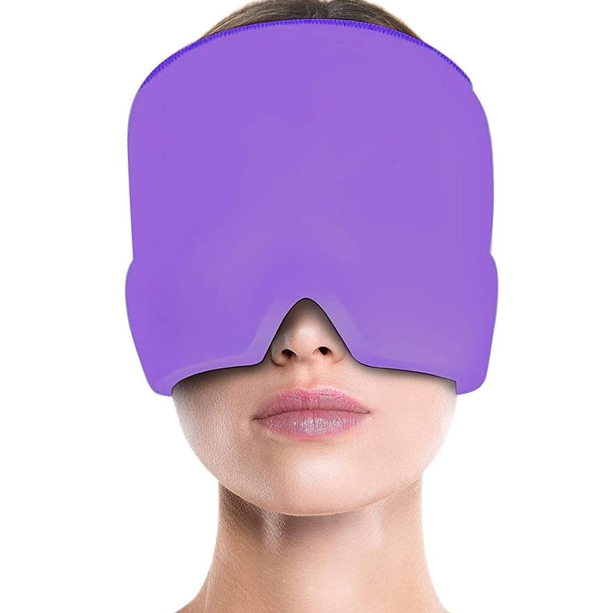 GENERICO - Gorro De Gel Alivio De Migraña Terapia De Frío O Calor Dolor