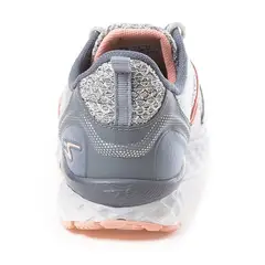 POZATINI - ZAPATILLA DEPORTIVA MUJER CENIZA CELESTE SALMÓN 7812