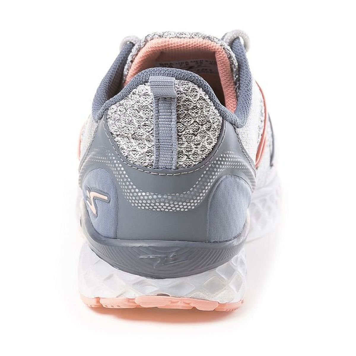 POZATINI - ZAPATILLA DEPORTIVA MUJER CENIZA CELESTE SALMÓN 7812