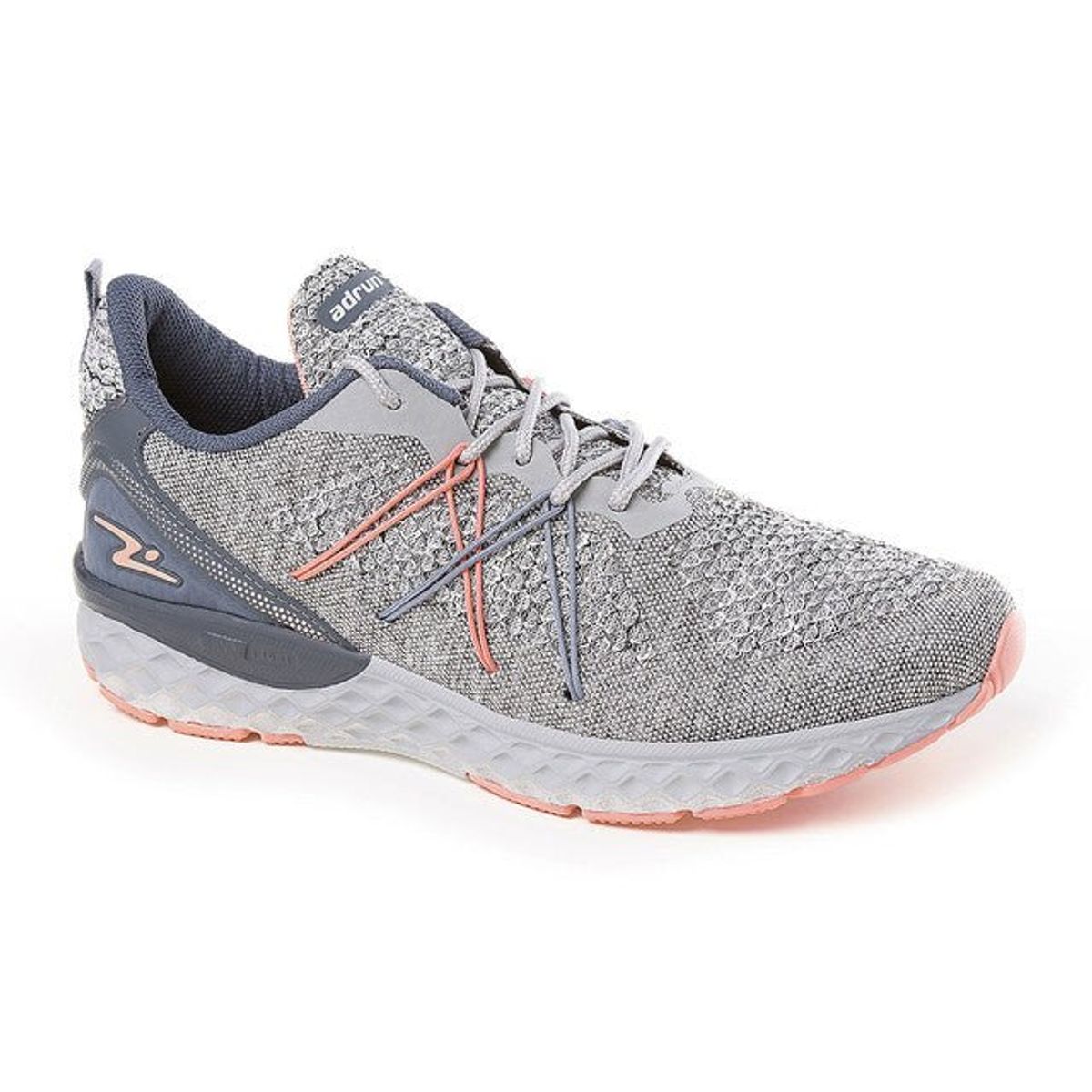 POZATINI - ZAPATILLA DEPORTIVA MUJER CENIZA CELESTE SALMÓN 7812