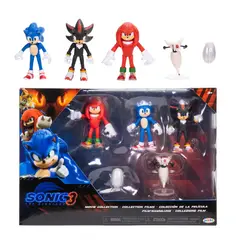 GENERICO - Figuras de Acción del Movie Sonic the Hedgehog 3 Paquete Múltiple de 25