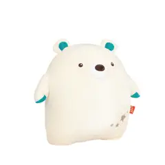 BATTAT - Peluche squishy softie abrazable de oso polar