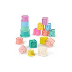 BATTAT - Bloques blandos y vasos apilables