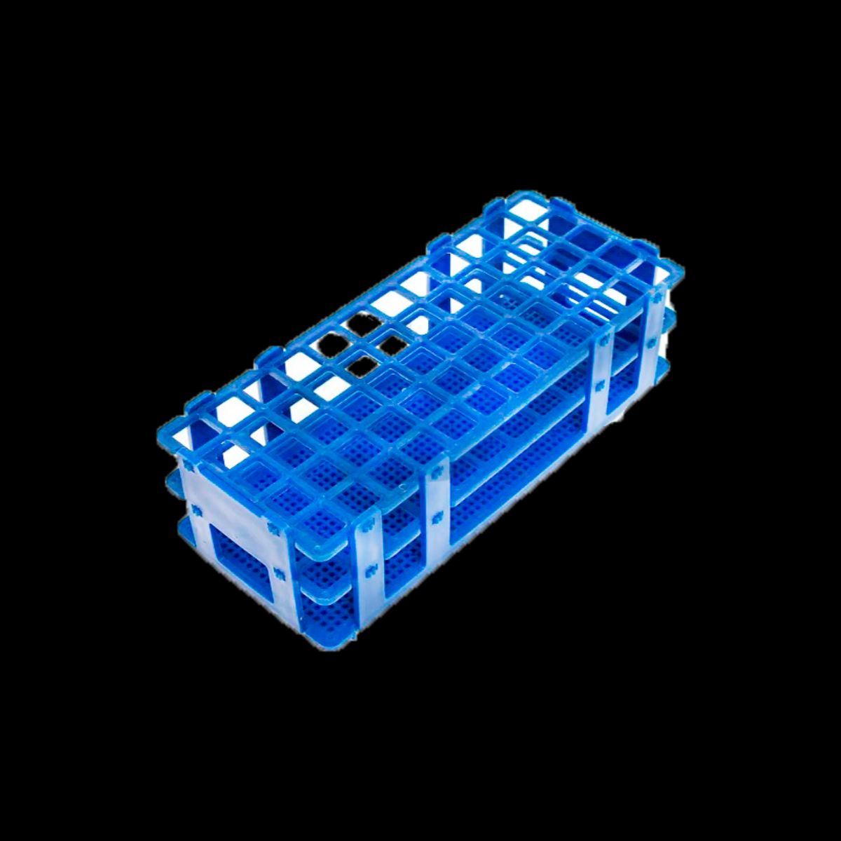 GENERICO - Gradilla de tubos 60 posiciones 15mm Plástica (unidad)
