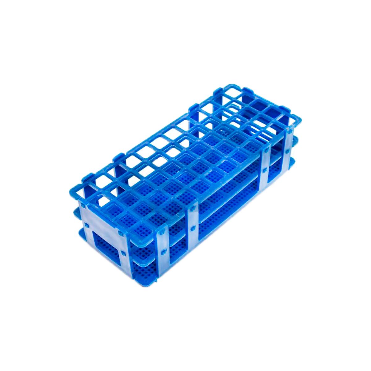 GENERICO - Gradilla de tubos 60 posiciones 15mm Plástica (unidad)