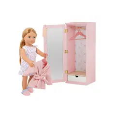 OUR GENERATION - Closet de madera para muñeca