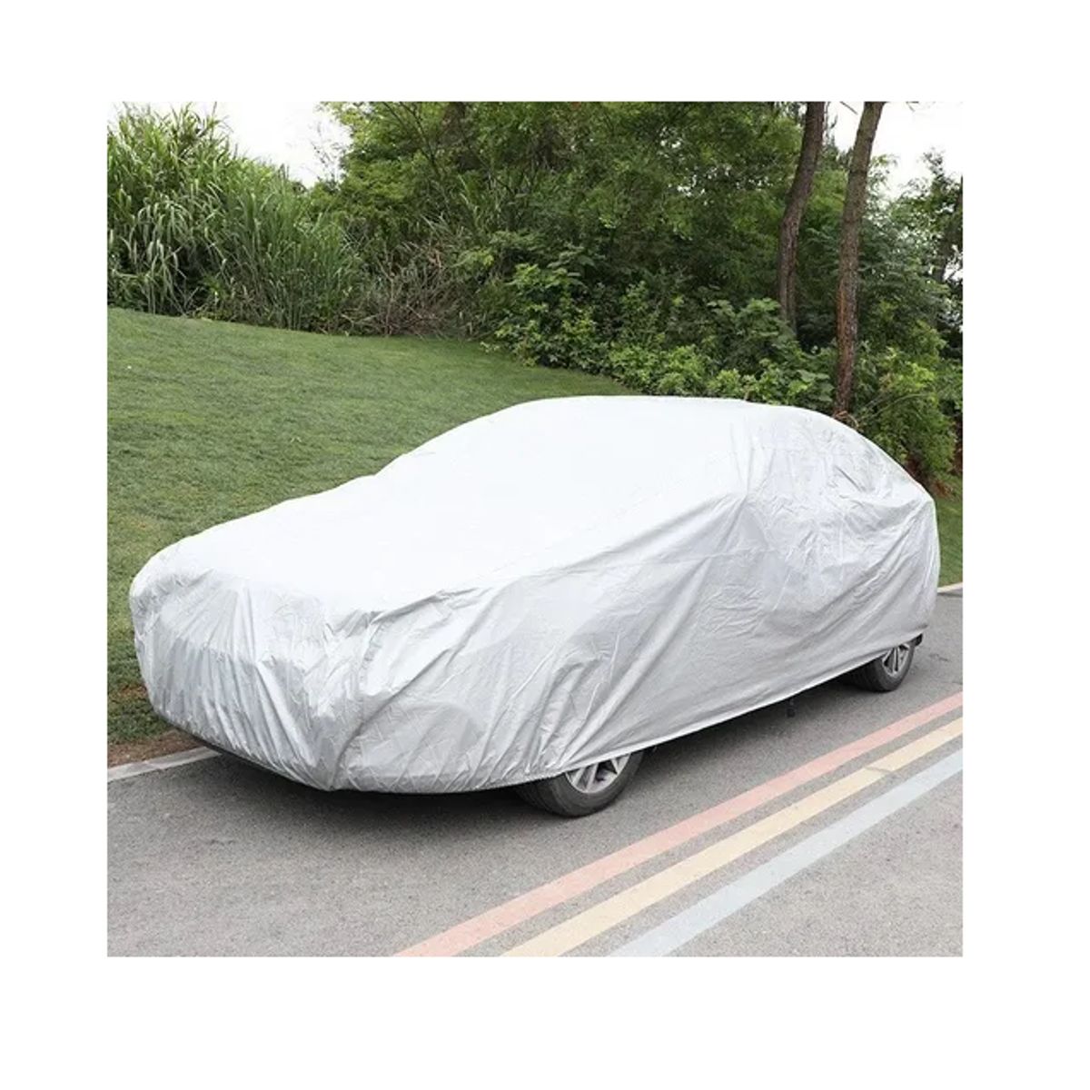 GENERICO - Cubierta Para Auto Protector Impermeable Funda Toldo L