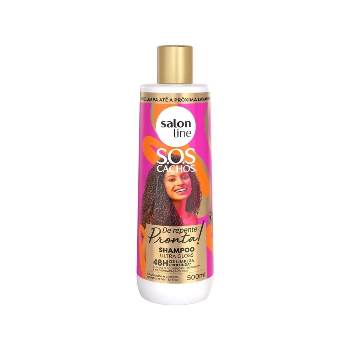 SALON LINE - SOS SHAMPOO ULTRA GLOSS PRONTA 500ML SALON LINE