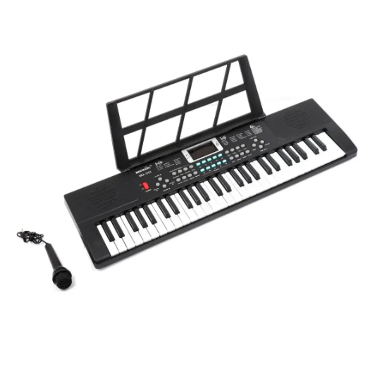 GENERICO - Órgano Teclado Musical 54 Teclas 16 Tonos Bd 541 Color Negro