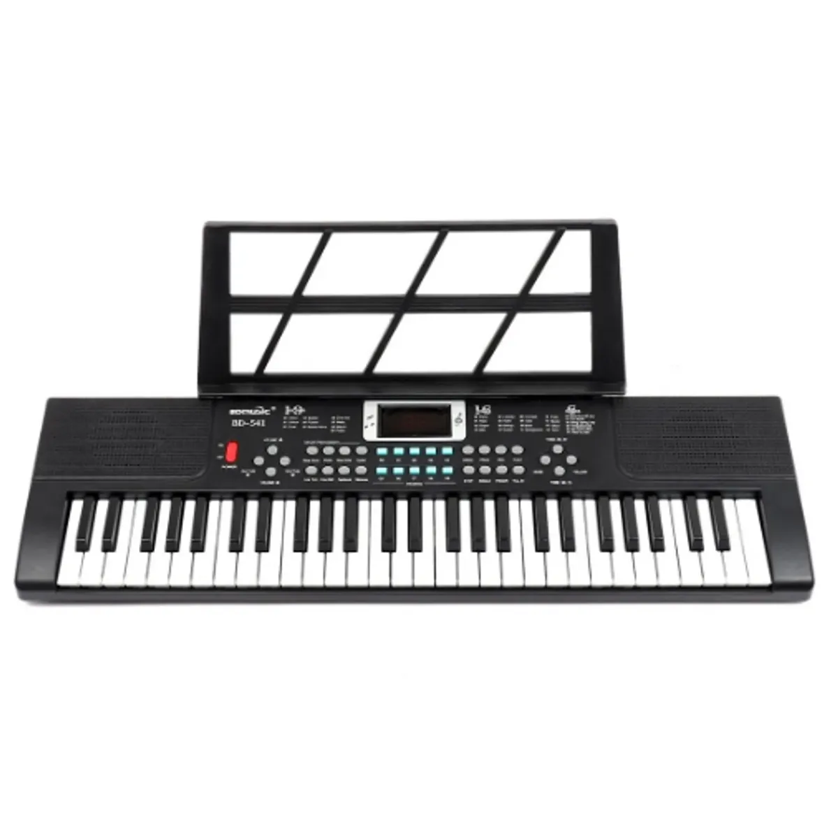 GENERICO - Órgano Teclado Musical 54 Teclas 16 Tonos Bd 541 Color Negro
