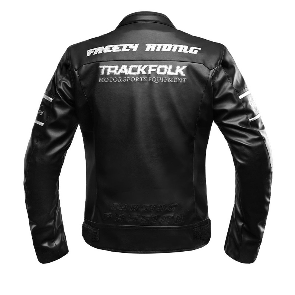 MOTOWOLF - Motowolf JM1 Chaqueta Moto Cuero PU  Con Protección CE
