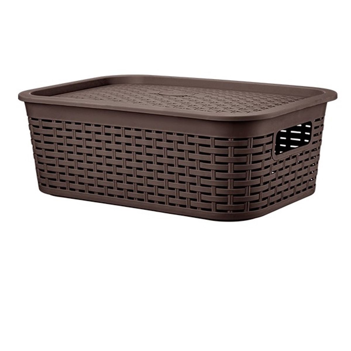 REYPLAST - Canastilla Caja Organizador 13litros Canastilla Tapa Tavarúa