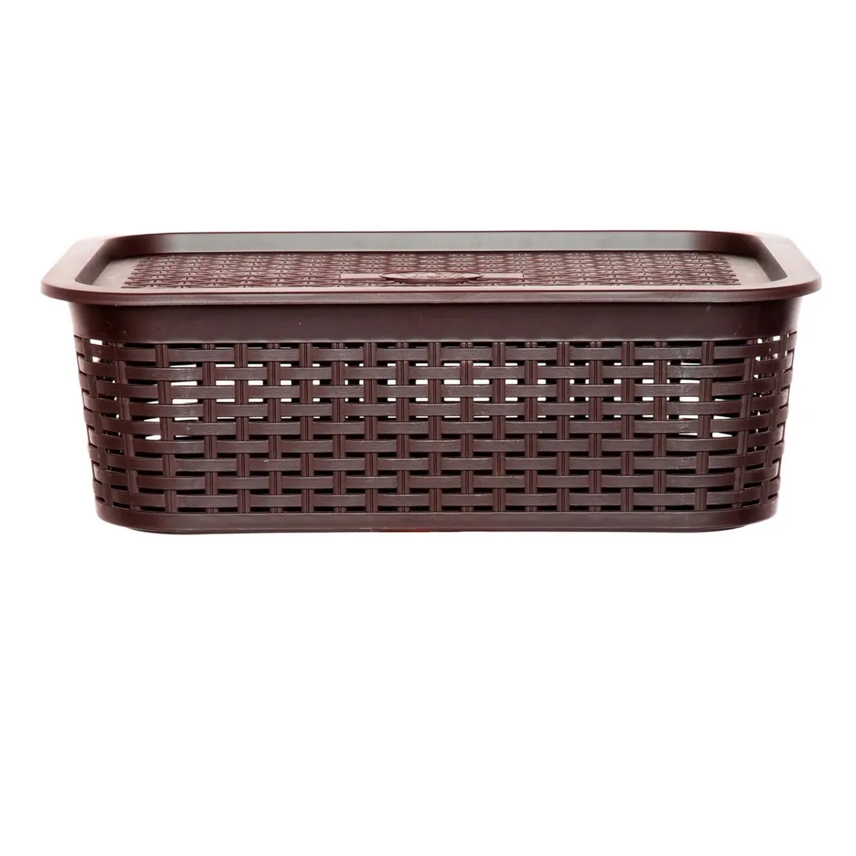 REYPLAST - Canastilla Caja Organizador 13litros Canastilla Tapa Tavarúa