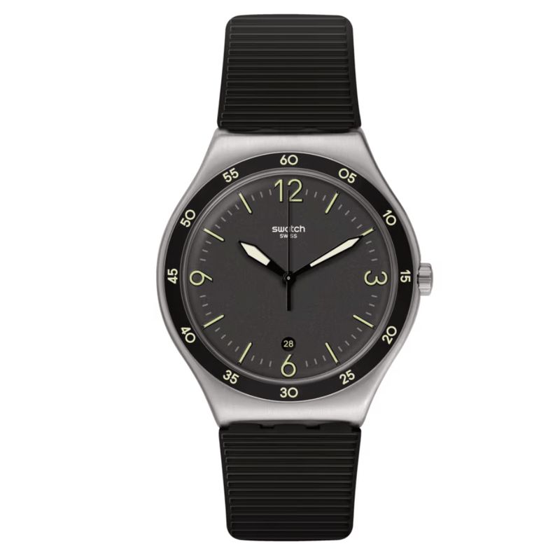SWATCH - RELOJ SWATCH YWS454 BLACK SUIT BIG HOMBRE