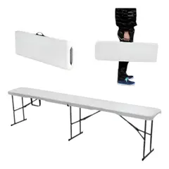GENERICO - Banco Plegable Camping Eventos 180cm