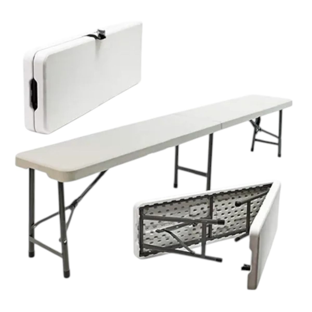 GENERICO - Banco Plegable Camping Eventos 180cm