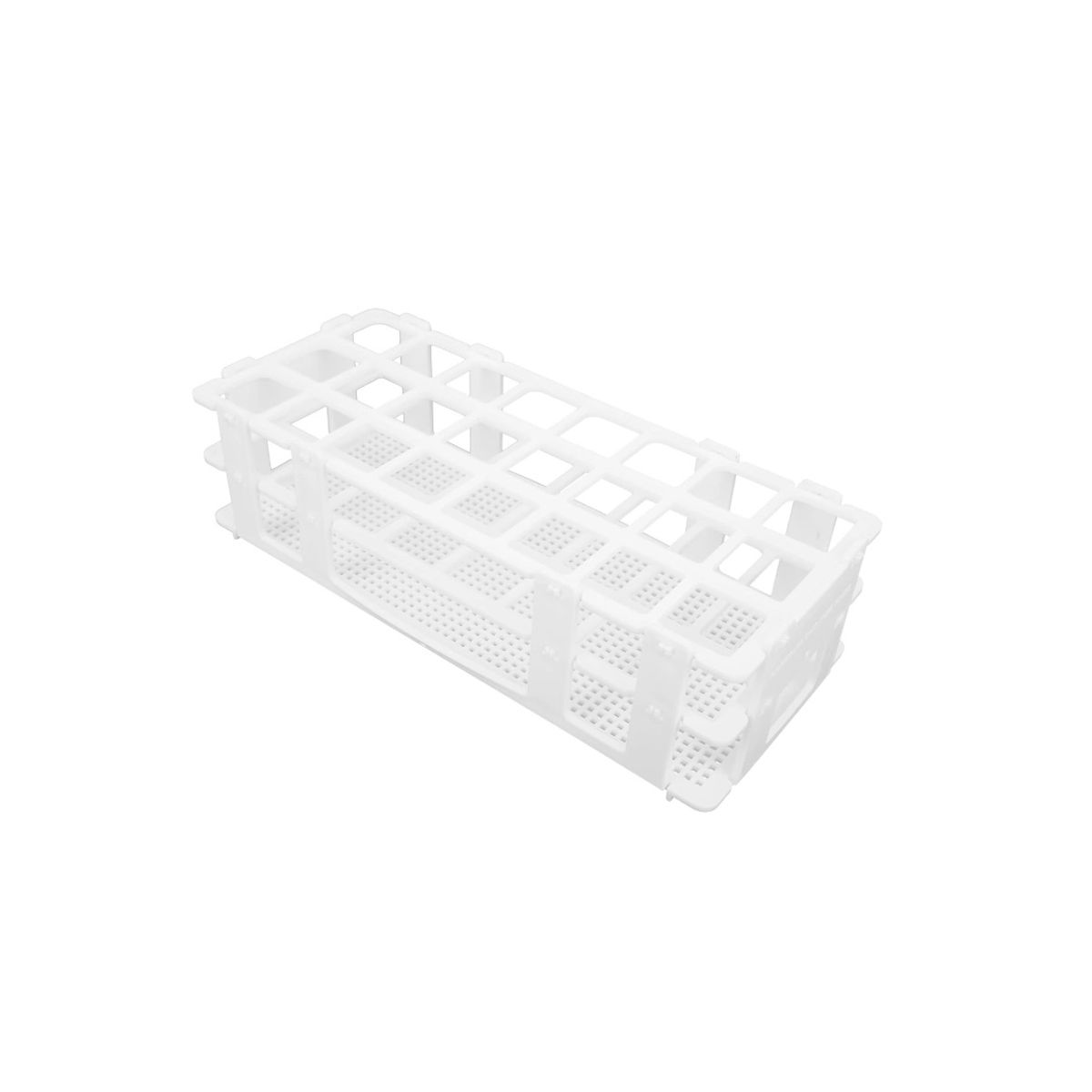 GENERICO - Gradilla de tubos 24 posiciones 30mm Plástica (unidad)