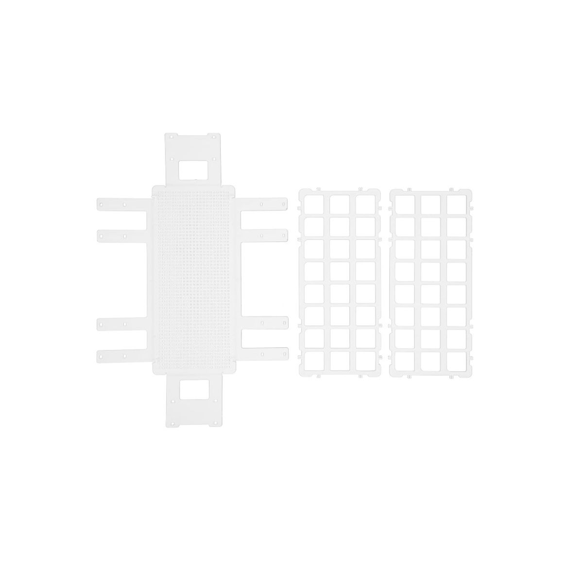 GENERICO - Gradilla de tubos 24 posiciones 30mm Plástica (unidad)