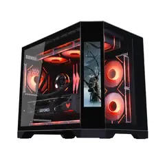 KRONOS - Gabinete Dreamer Pantalla LED mATX Vidrio Temp USB 3.0