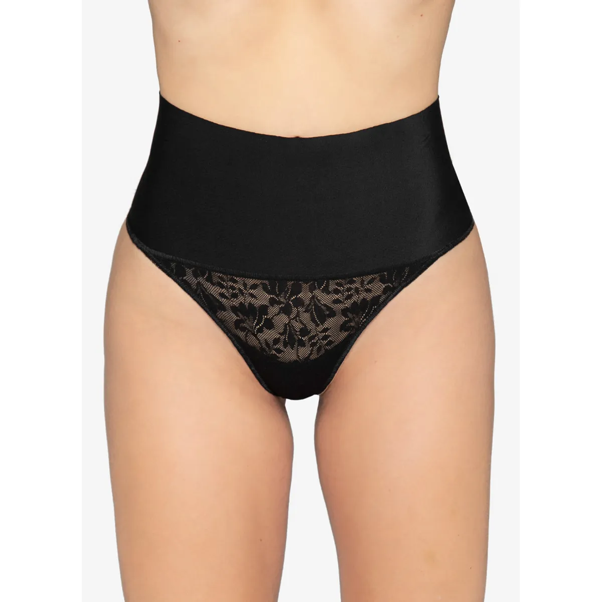LADY GENNY - Colaless Control Con Encaje Y Ajuste Perfecto