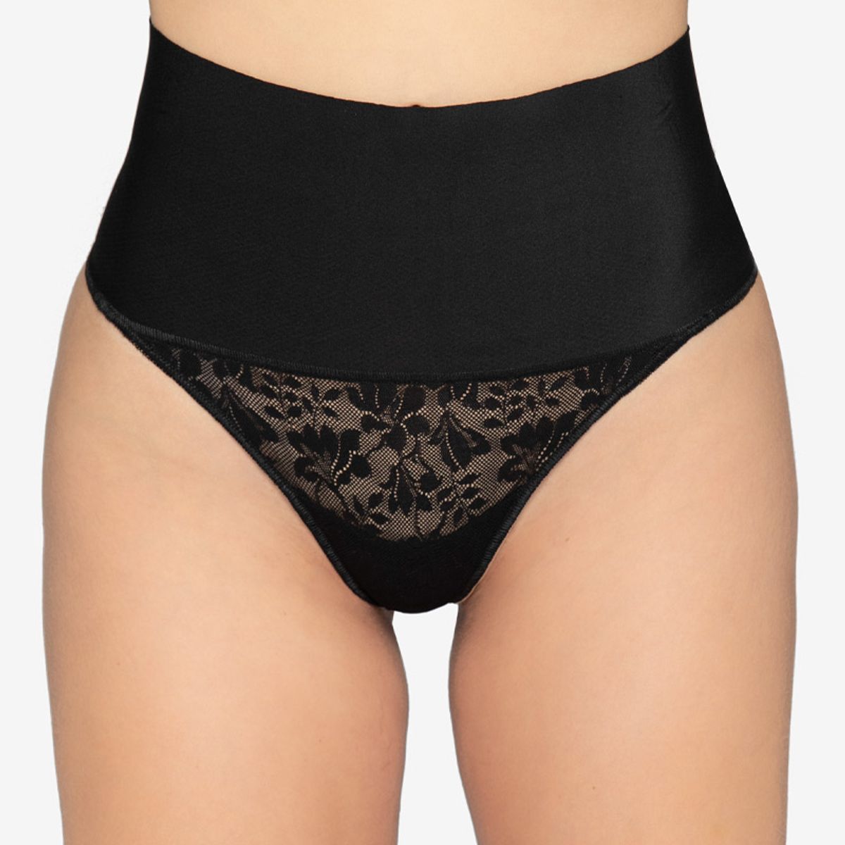 LADY GENNY - Colaless Control Con Encaje Y Ajuste Perfecto