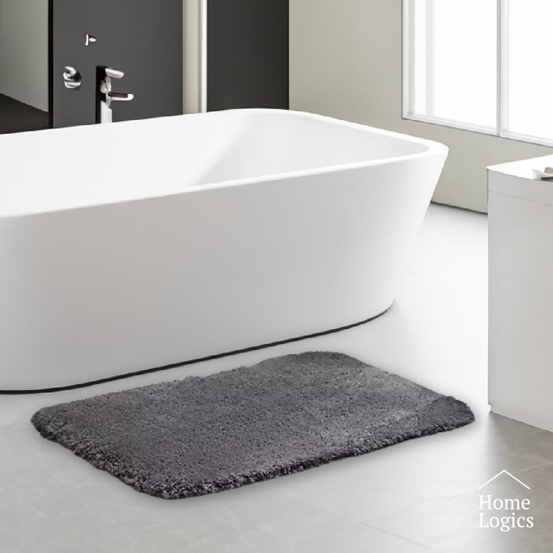 HOME LOGICS - Alfombra De Baño Premium Antideslizante Súper Absorbente