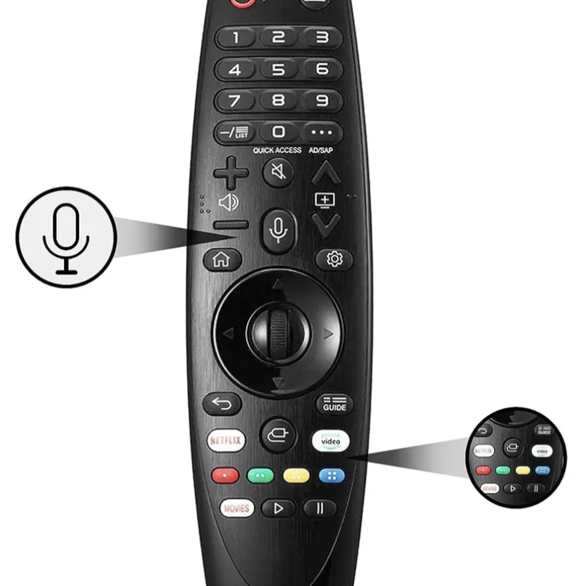 ATLAS - Control Magic Para LG Smart Tv Con Puntero + Voz