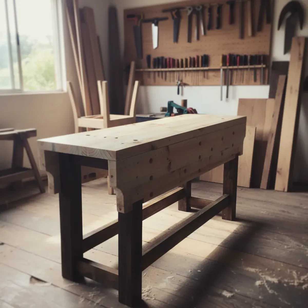 GENERICO - Banco De Trabajo Carpintero Sastrería Artesanía 150x60x85