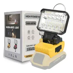 GENERICO - Luz Inalámbrica Portátil Led Recargable 18v Usb Tipo C