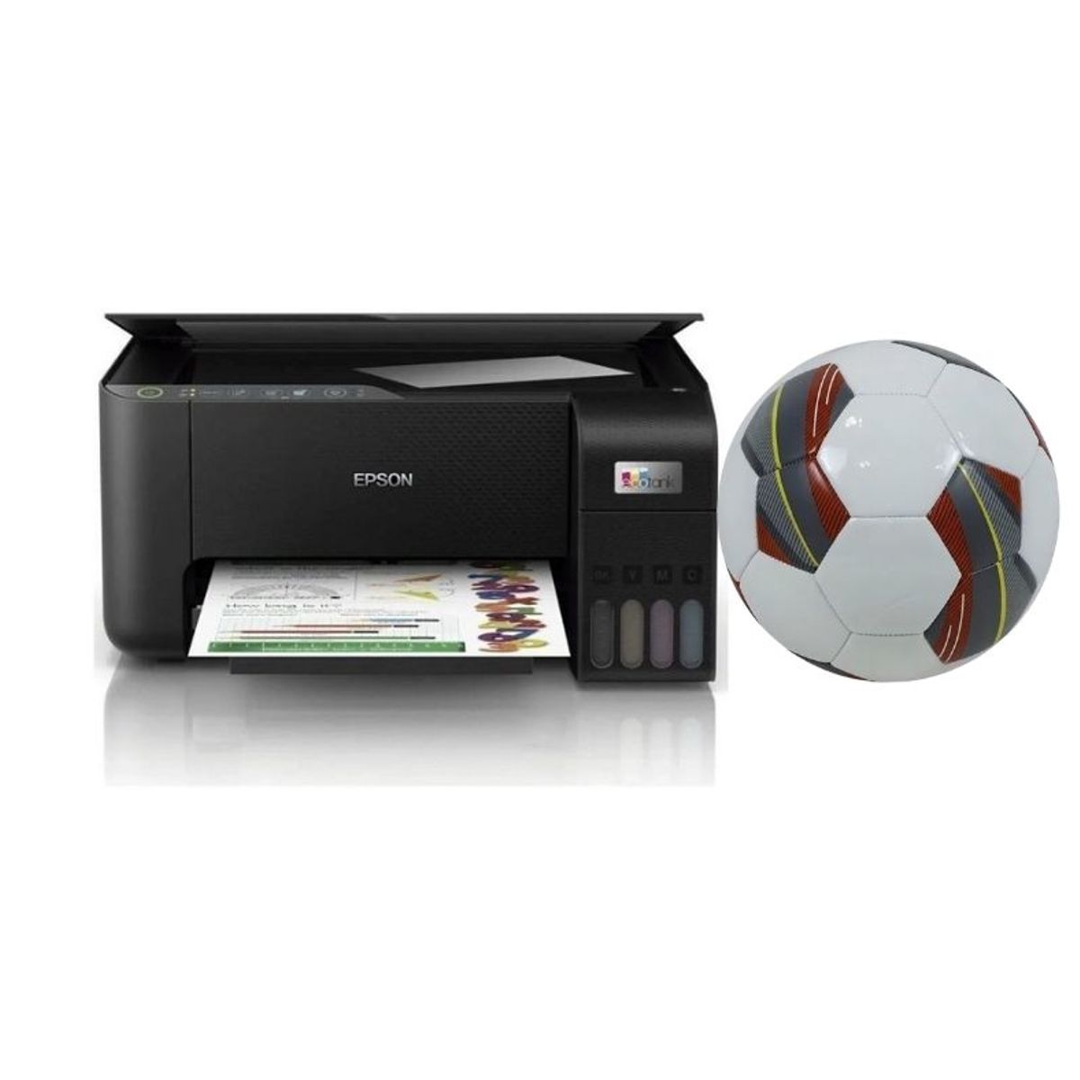 EPSON - Epson EcoTank L3250 Multifuncional Wi‑Fi más pelota de futbol de regalo