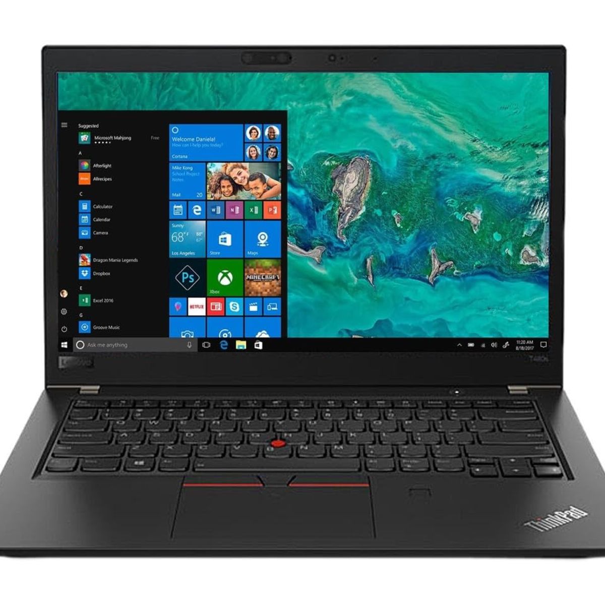 LENOVO - Notebook thinkpad Lenovo t 470 , i5 Septima Generación,Disco Ssd 480 Gb y Memoria Ram 16 Gb
