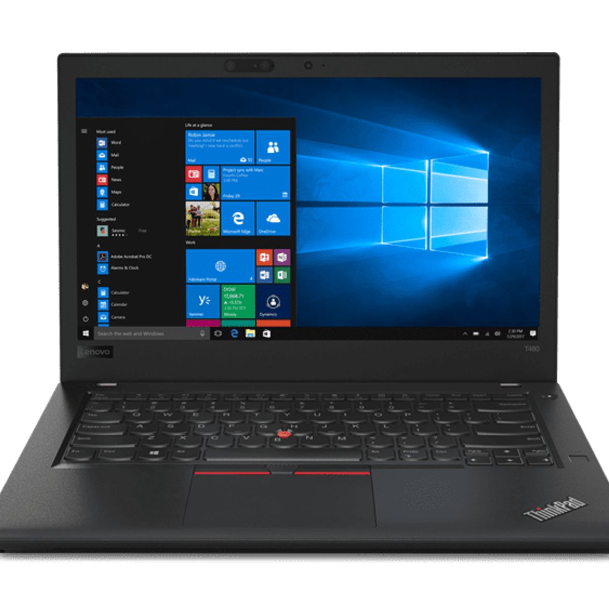 LENOVO - Notebook thinkpad Lenovo t 470 , i5 Septima Generación,Disco Ssd 480 Gb y Memoria Ram 16 Gb