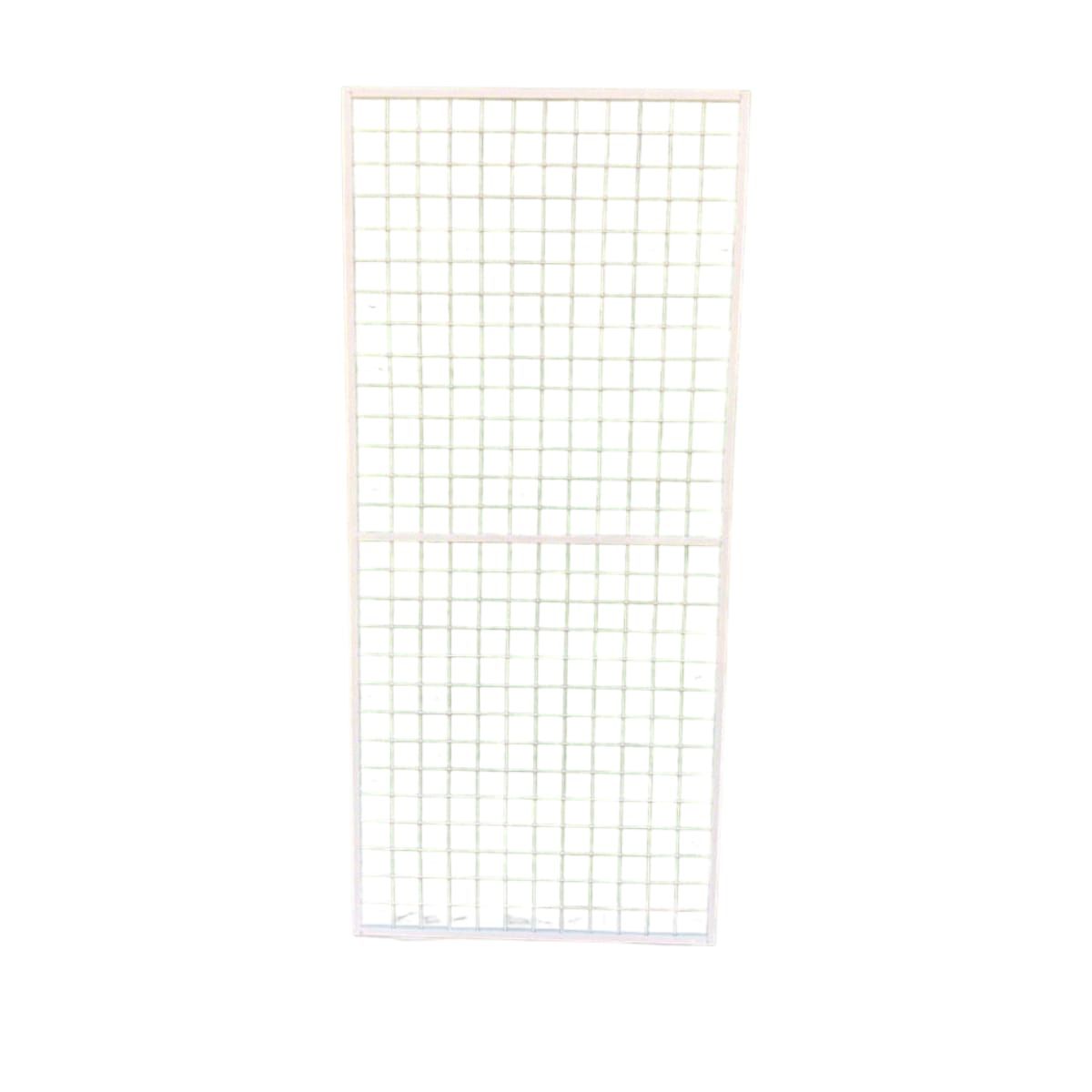 GENERICO - Malla de Metal Blanca para Estanteria 190X85cm Gms