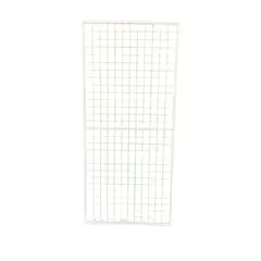 GENERICO - Malla de Metal Blanca para Estanteria 190X85cm Gms