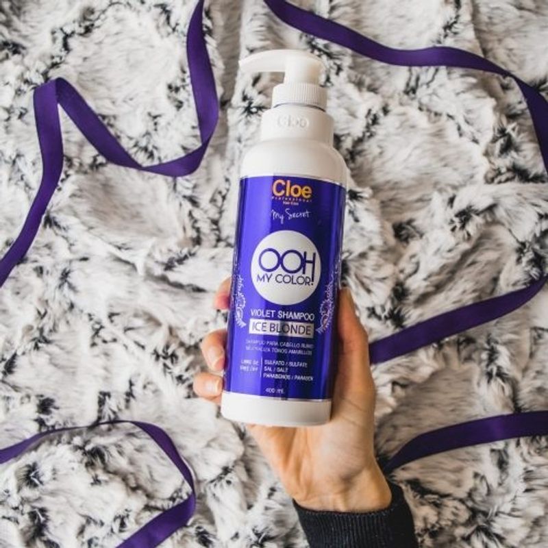 CLOE - Shampoo Ooh My Color Violet Ice Blonde Cloe 400ML