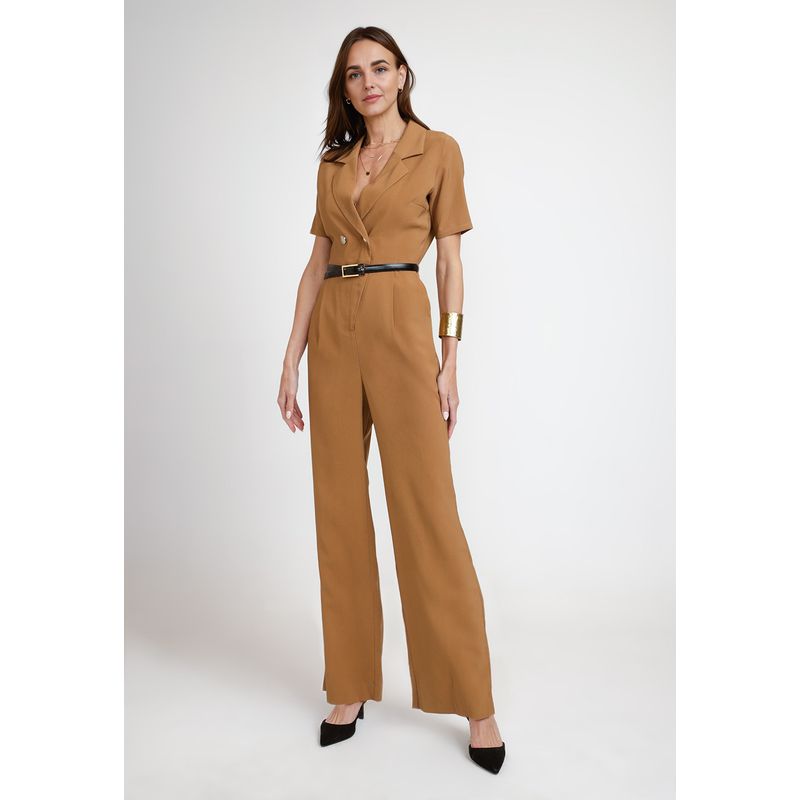 CANADIENNE - Enterito de Mujer Modelo Jada Color Camel