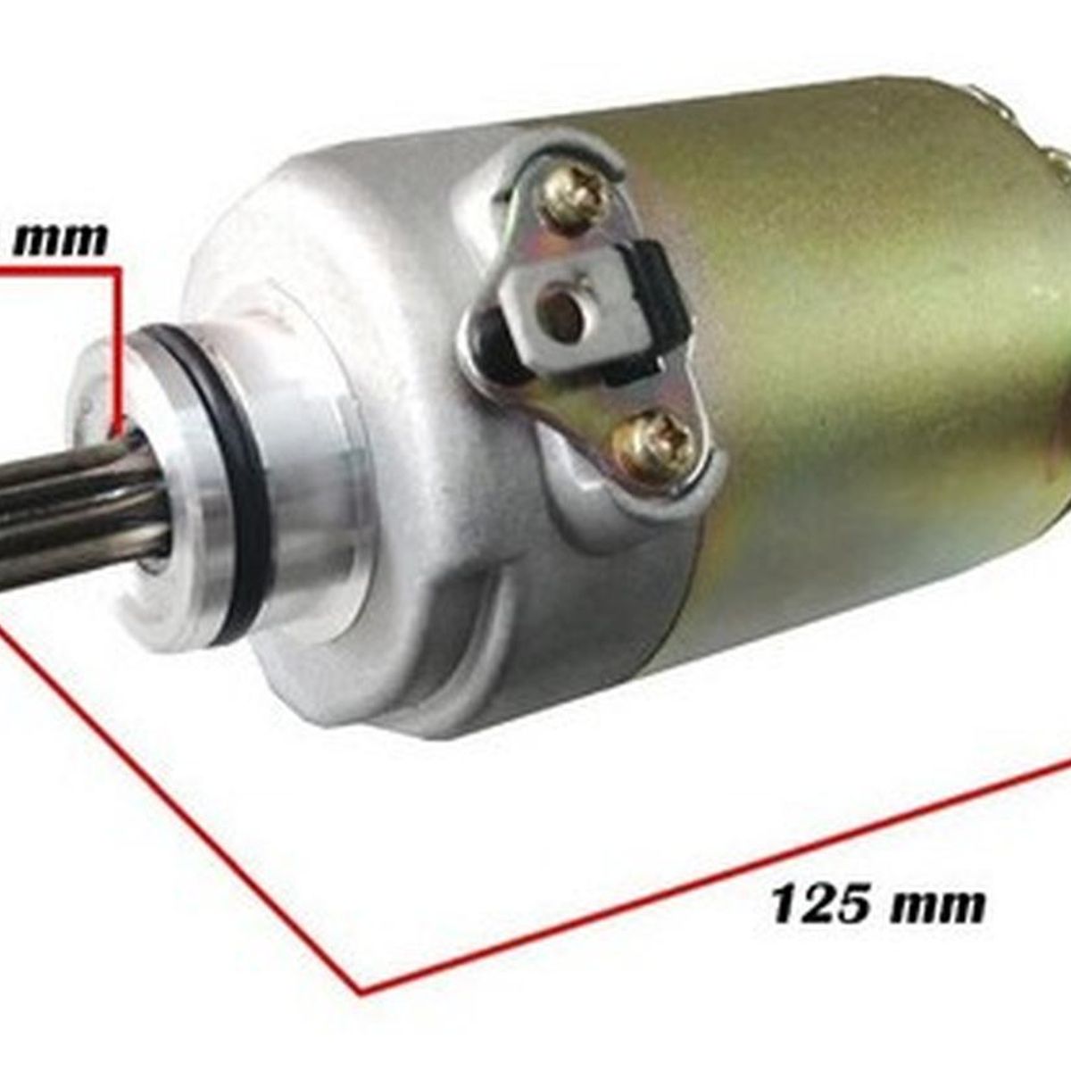 GENERICO - Motor De Partida Honda Elite 125  Motor De Arranque 125