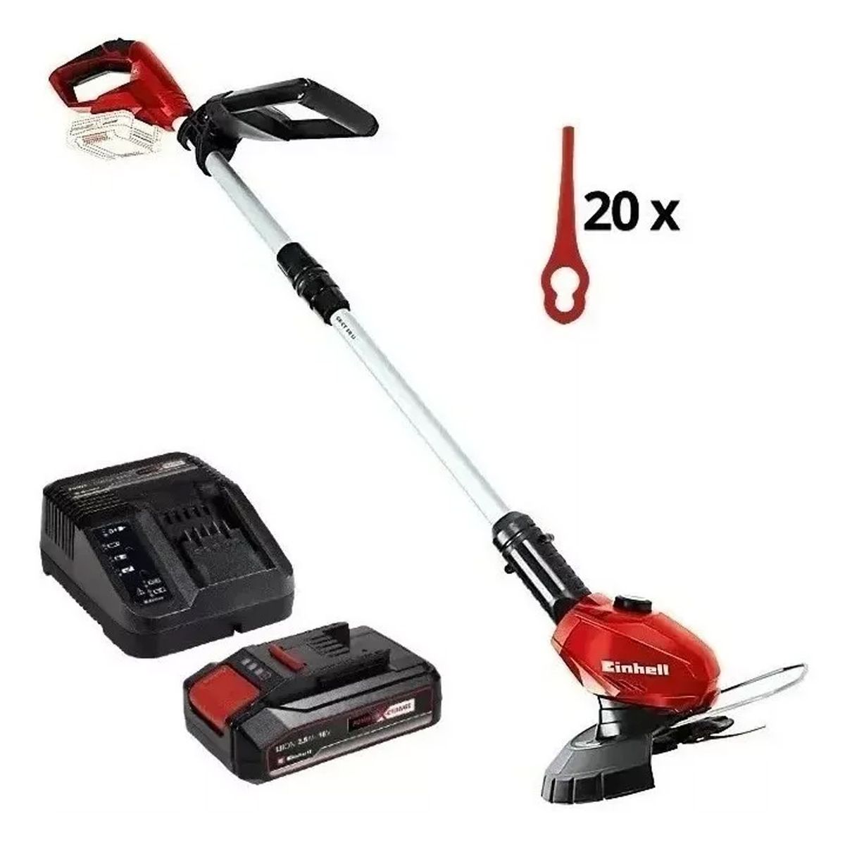EINHELL - Orilladora Inalambrica 18v + Bat + Cargador Einhell 3411172