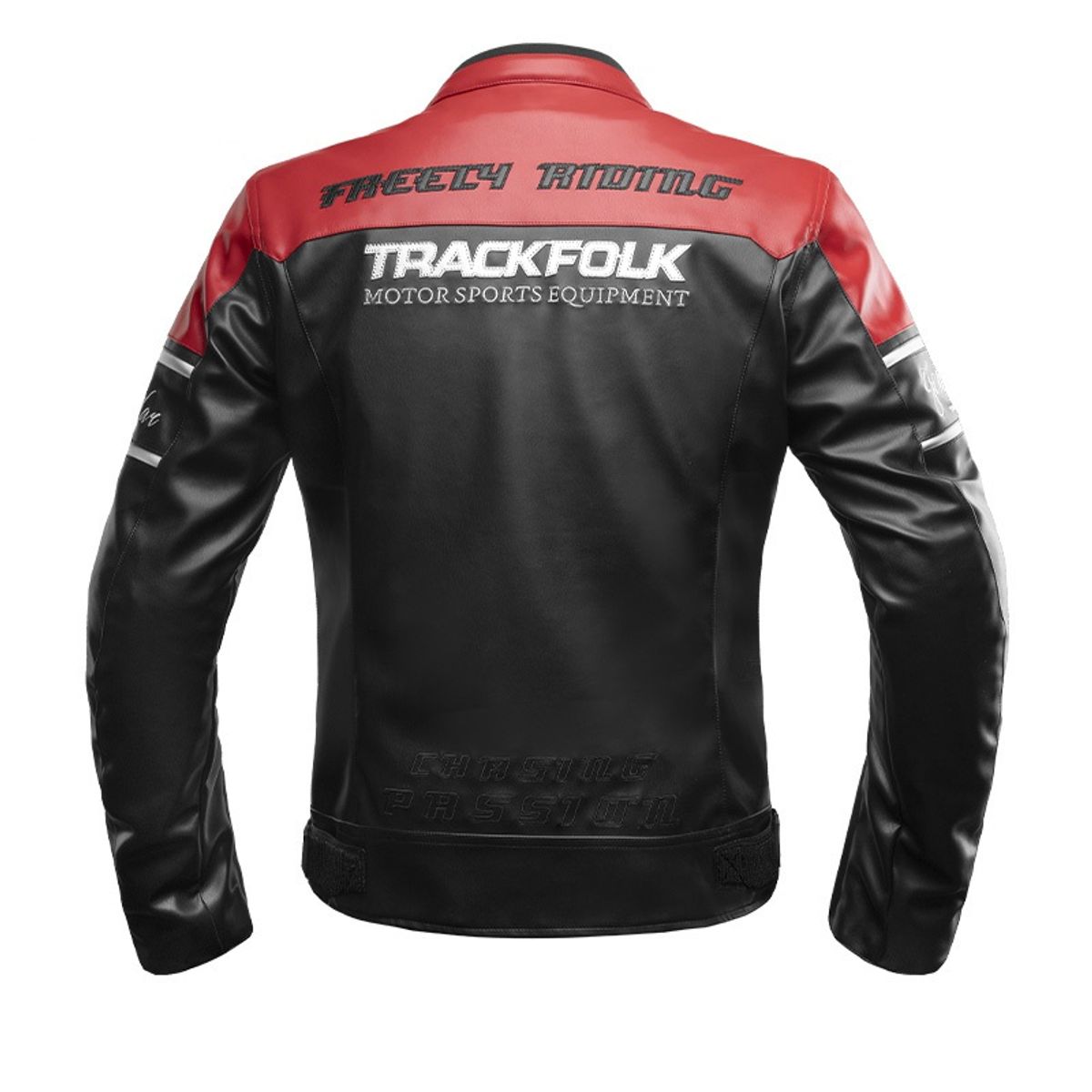 MOTOWOLF - Chaqueta Moto Hombre Cuero PU Invierno Con Protección CE Motowolf