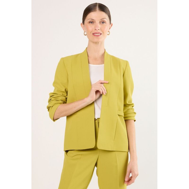 MA GRIFFE - Blazer Mujer Verde Magriffe