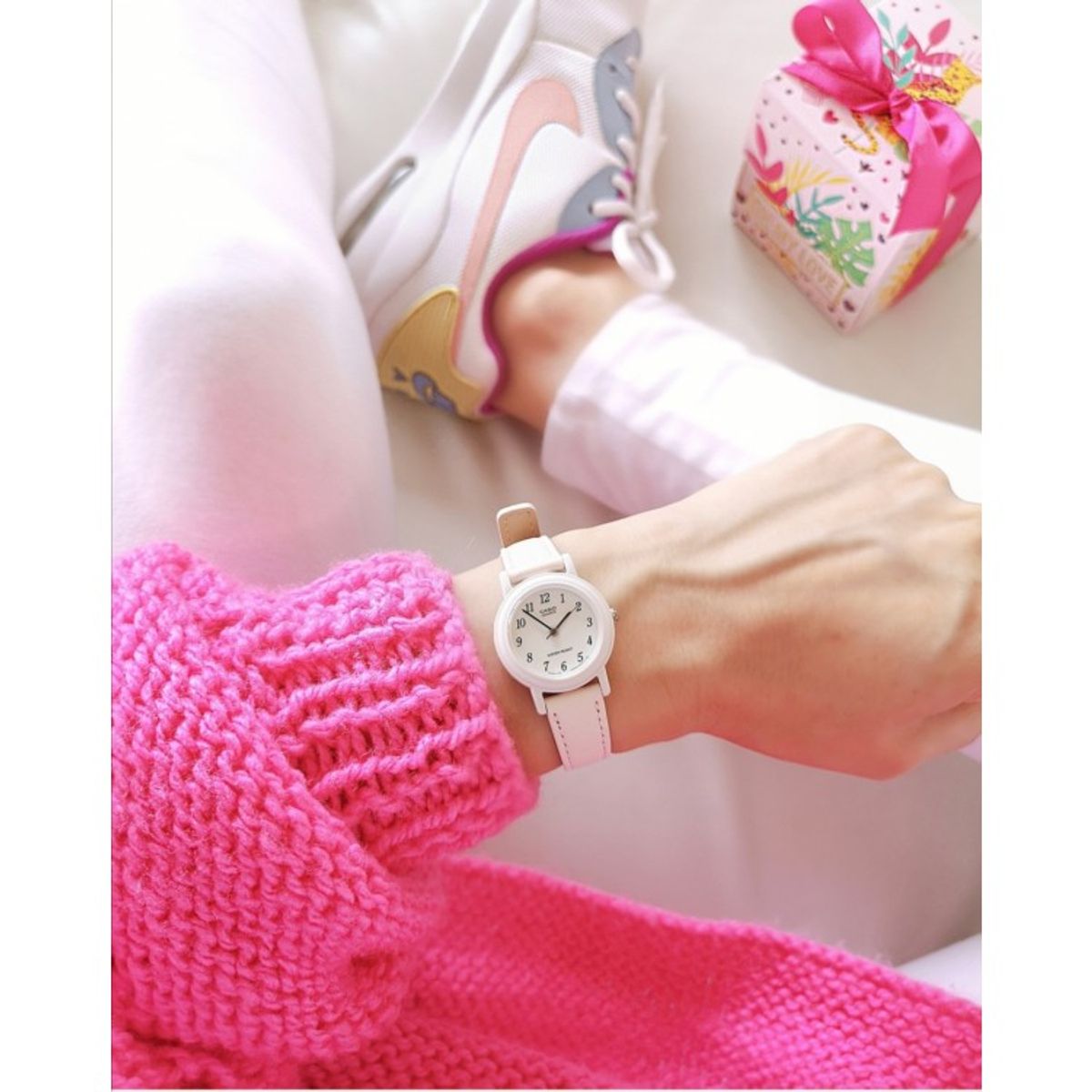 CASIO - RELOJ CASIO LQ139L-4B1MUJER ANALOGO VINTAGE