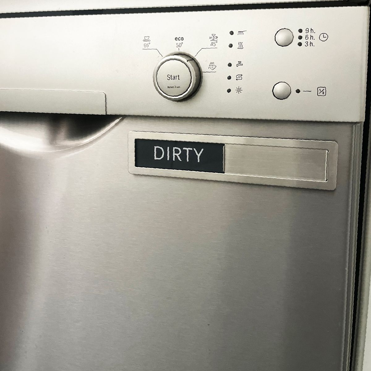 HOME LOGICS - Imán Magnético Lavavajillas Sucio Limpio Home Logics